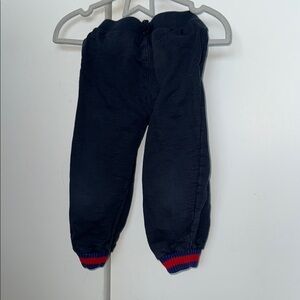 Kids Black Jogger Pants